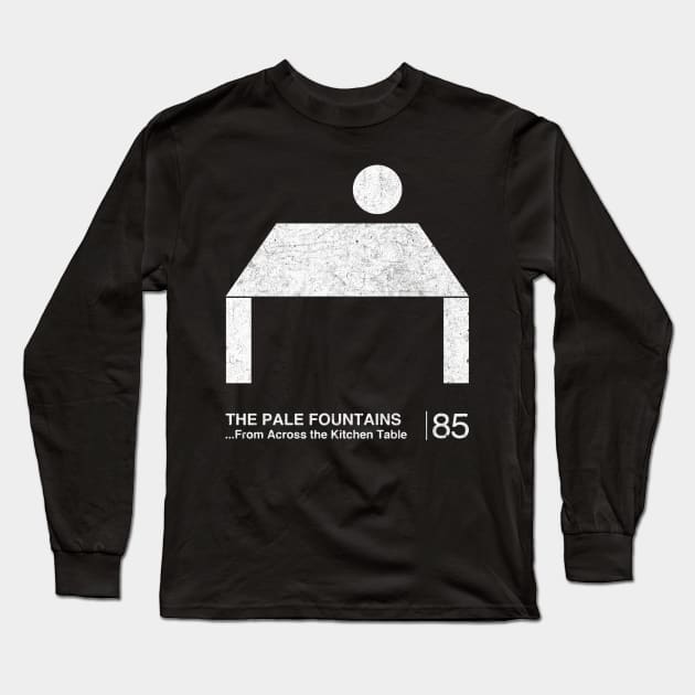 The Pale Fountains / Minimalist Graphic Artwork Design Long Sleeve T-Shirt by saudade